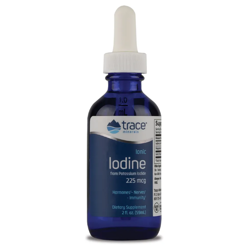 Trace Minerals Liquid Ionic Iodine 225 mcg 59 ml /    225  59  1660