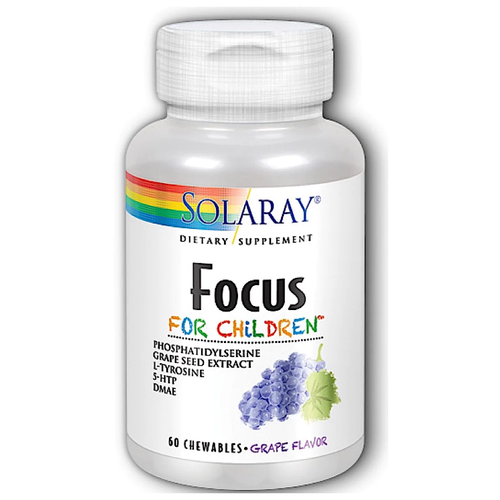   Focus For Children, Kids,  , 60 , Solaray 2654