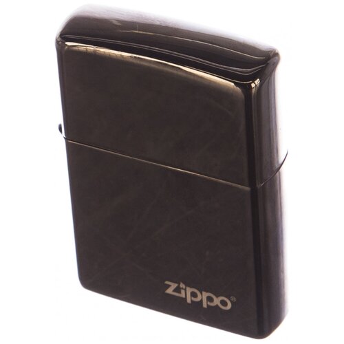    ZIPPO Classic 24756ZL ZIPPO Logo   Ebony 7560