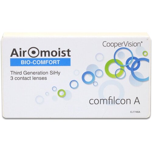   CooperVision Airomoist Bio-Comfort, 3 ., R 8,6, D -4, ,    2048 