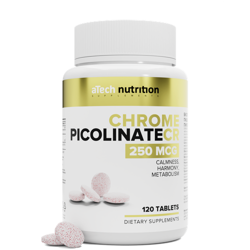   / CHROMIUM PICOLINATE aTech nutrition 120 , ,    331 