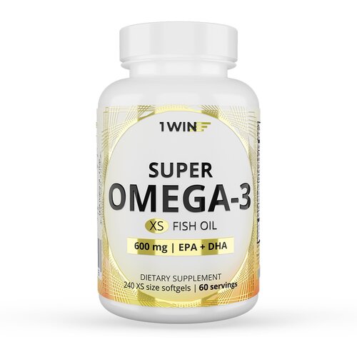  3    600 , 1WIN Super Omega-3 XS, 240 , ,    990 