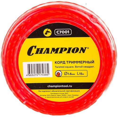    CHAMPION Twisted Square 1,6 15   449