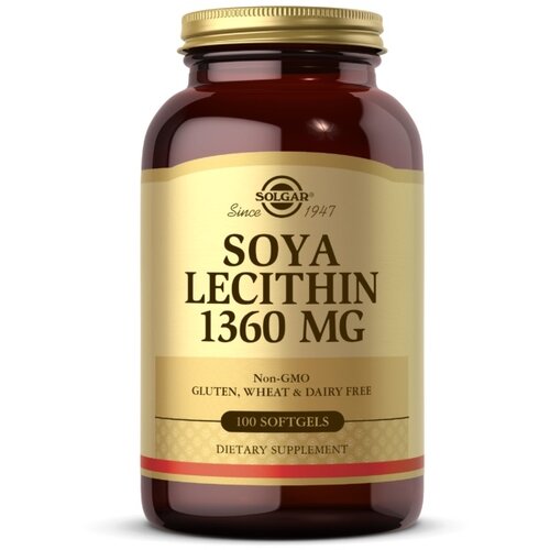 Solgar Natural Soya Lecithin ., 1360 , 1.93 , 100 . 1293