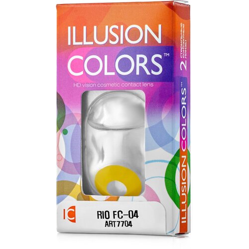   ILLUSION olors Rio, 2 ., R 8,6, D 0, fc-04 690