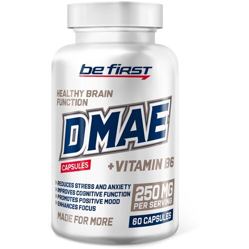    Be First DMAE + Vitamin B6, 60  640