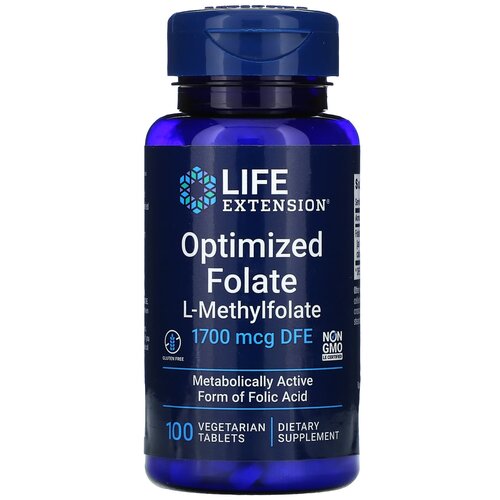  Life Extension Optimized Folate, 50 , 100 ., ,    1946 