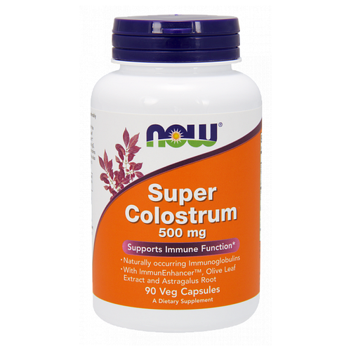 NOW Super Colostrum ., 500 , 500 , 90 . 2690